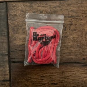 Doc Martens red shoelaces